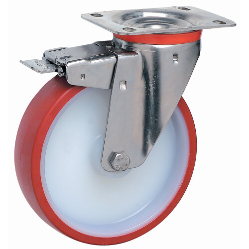 Métalinox à platine - moyeu à rouleaux - 220 Kg - IB858