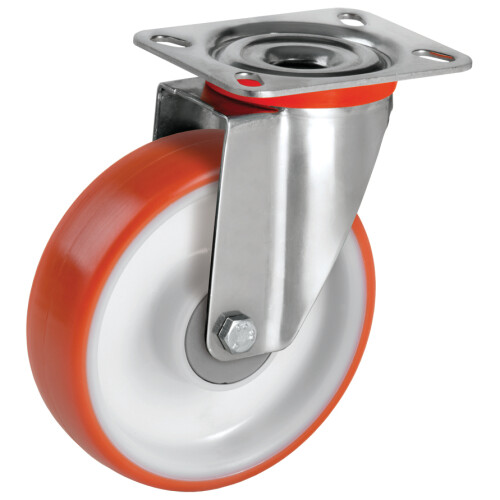 Métalinox à platine ERGO - moyeu à billes - 300 Kg - IP876