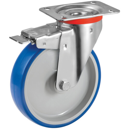 Métalinox à platine - moyeu à rouleaux - 250 Kg - IB867