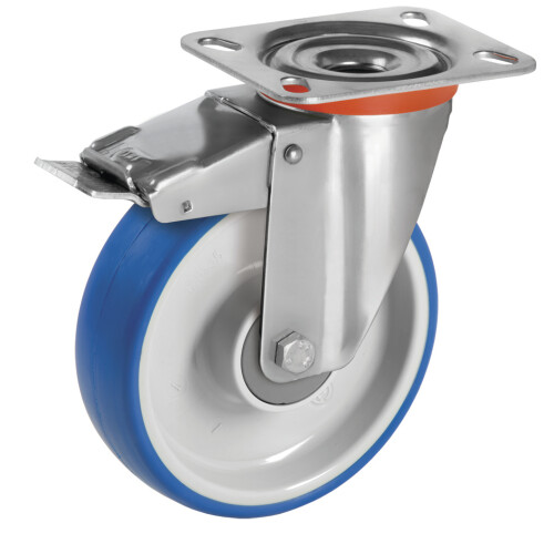 Métalinox à platine ERGO - moyeu à billes - 250 Kg - IB865