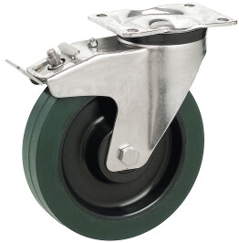 Métalinox à platine - moyeu à rouleaux - De 150 à 300 Kg - IB958