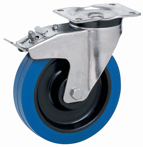 Métalinox à platine - moyeu lisse - 200 Kg - IB950