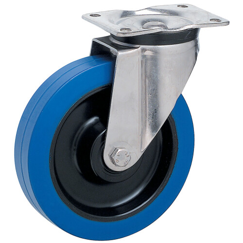 Métalinox à platine - moyeu lisse - 300 Kg - IP970