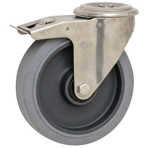 Métalinox à œil ERGO - moyeu à billes - 150 Kg - JB248