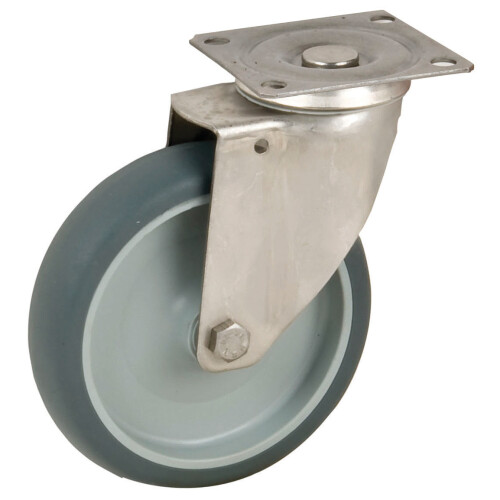 Mobinox à platine - moyeu lisse - 100 Kg - IP252