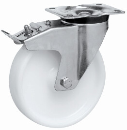 Métalinox à platine - moyeu lisse - De 50 à 300 Kg - IB351