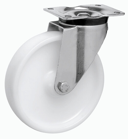 Métalinox à platine - moyeu lisse - 300 Kg - IP361