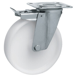 Gaminox à platine - moyeu lisse - De 100 à 250 Kg - IB550