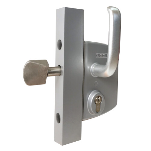 Serrure INOX à crochet hélicoïdal - F350H4