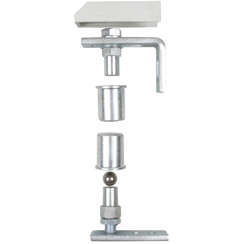 Pivot haut + bas - Acier, à cheviller - FPU40/2