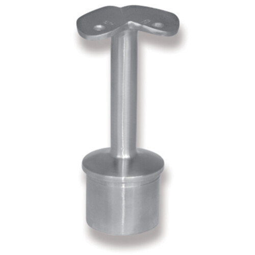 Support équerre 90° en INOX 316 - Pour tube rond INOX en 42,4x2 mm - FMCS3.6