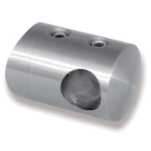 Support traversant en INOX 316 base plate - Pour rond creux ou plein diamètre 12 mm - FMCST1