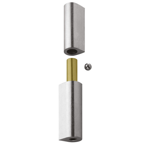 Paumelle INOX à billes, réglable - À souder - FPA514i