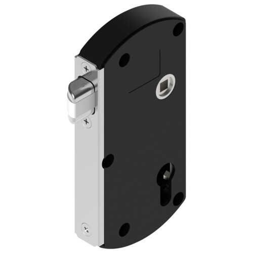 Serrure INOXYDABLE seule réversible en applique - F340TS