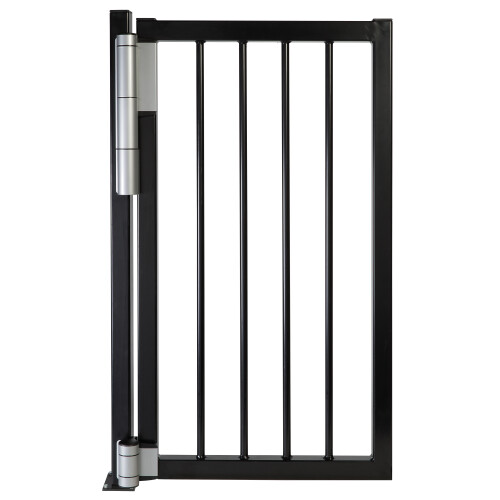 Ferme porte intégré INOX ouverture 180°, 150 kg - Réversible - Hydraulique - FMAM