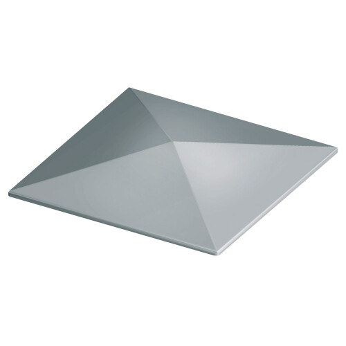 Chapeau acier brut carré - F139