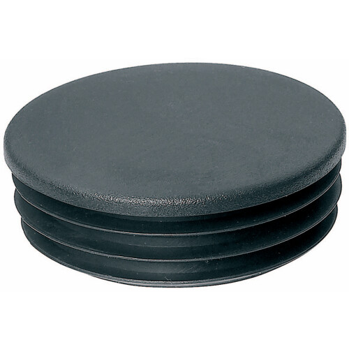 Embout noir à ailettes rond - P26.9