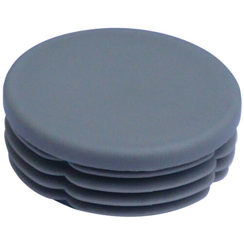 Embout gris à ailettes rond - P42G