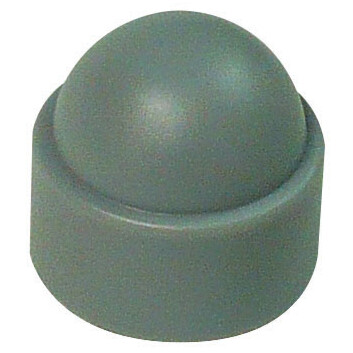 Cache-écrou en plastique gris - CE06/10 G