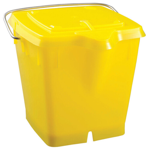 Seau carré alimentaire HACCP (5 couleurs) - BS3328J