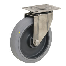 Pour commander cette roulette en version INOX, remplacer la première lettre de la référence par un I. Ex : IP161