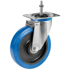 Pour commander cette roulette avec le blocage homme mort, ajouter HM à la fin de la référence. Ex : MP975HM